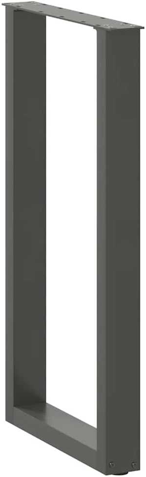 Kavos staliuko kojelės, U formos, 2 vnt., 50x(90-91)cm, plienas