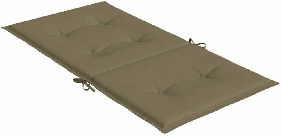 Kėdės pagalvėlės, 4vnt., taupe, 100x50x4cm, audinys