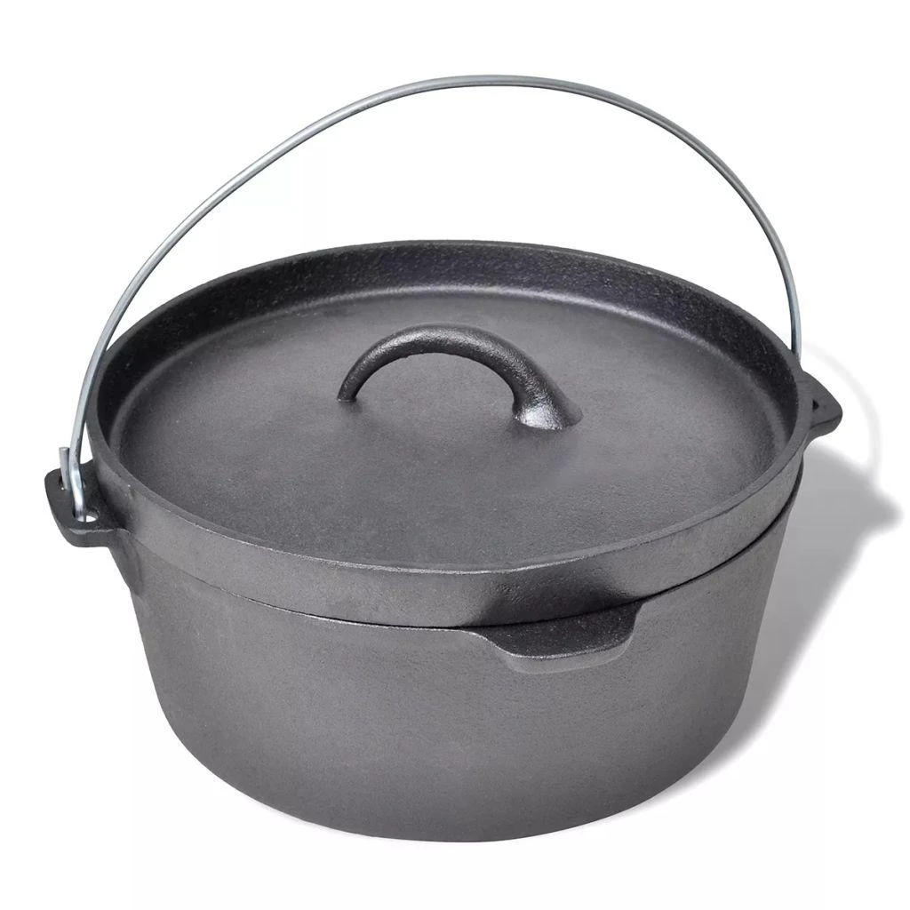 Ketaus puodas Dutch Oven 4,2 l, su priedais
