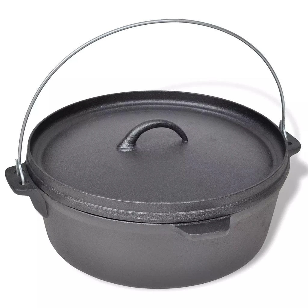 Ketaus puodas Dutch Oven 5,6 l, su priedais