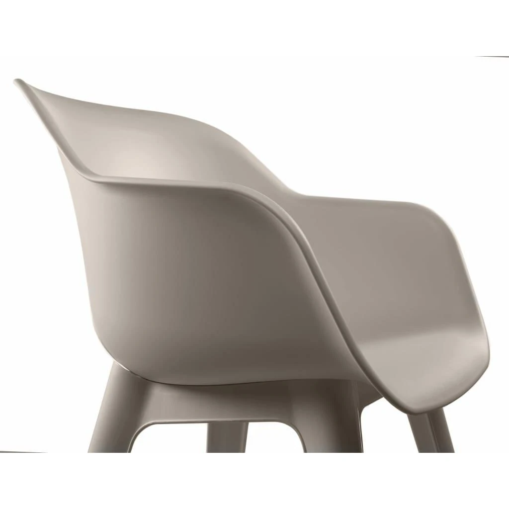 Keter Lauko kėdės Akola, 2vnt., kapučino spalvos