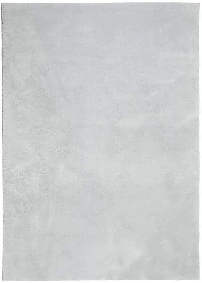 Kilimas HUARTE, pilkas, 200x280cm, trumpi šereliai