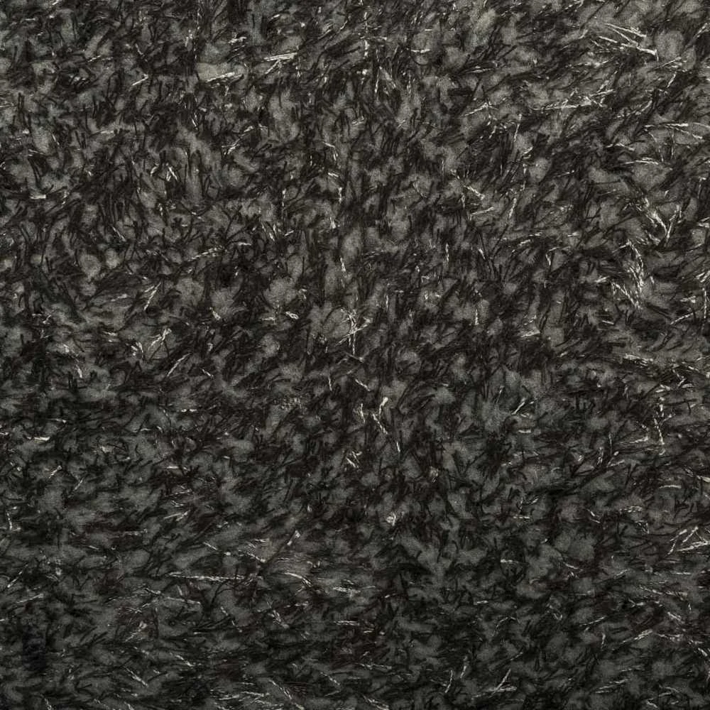 Kilimas ISTAN, antracito, 160cm, blizgus, aukšti šereliai