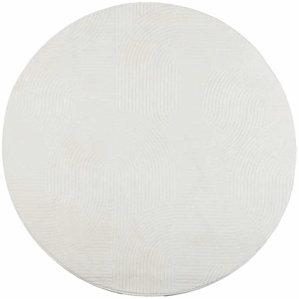 Kilimas IZA, kreminis, 120cm, trumpi šereliai