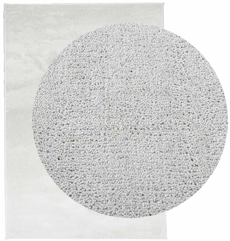 Kilimas OVIEDO, pilkos spalvos, 200x280cm, trumpi šereliai