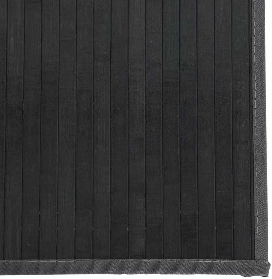 Kilimas, pilkos spalvos, 100x300cm, bambukas, stačiakampis