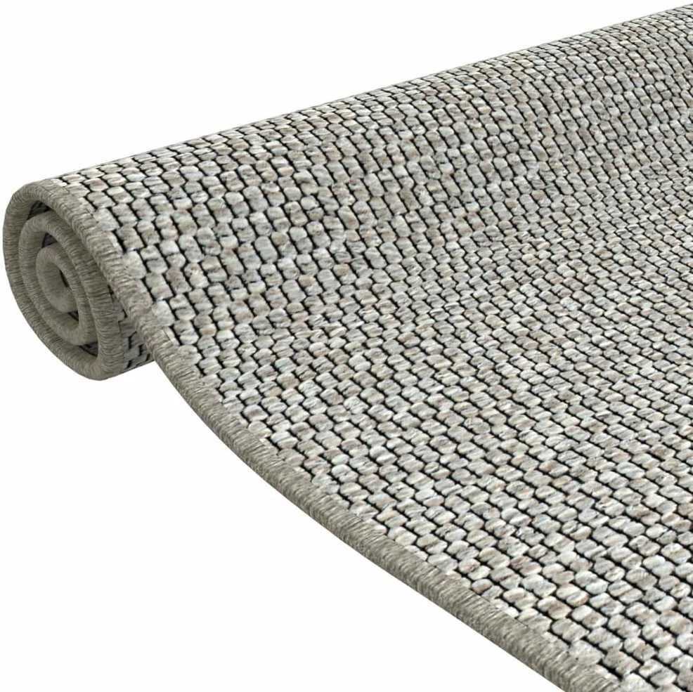 Kilimas-takelis, taupe spalvos, 50x150cm, sizalio imitacija
