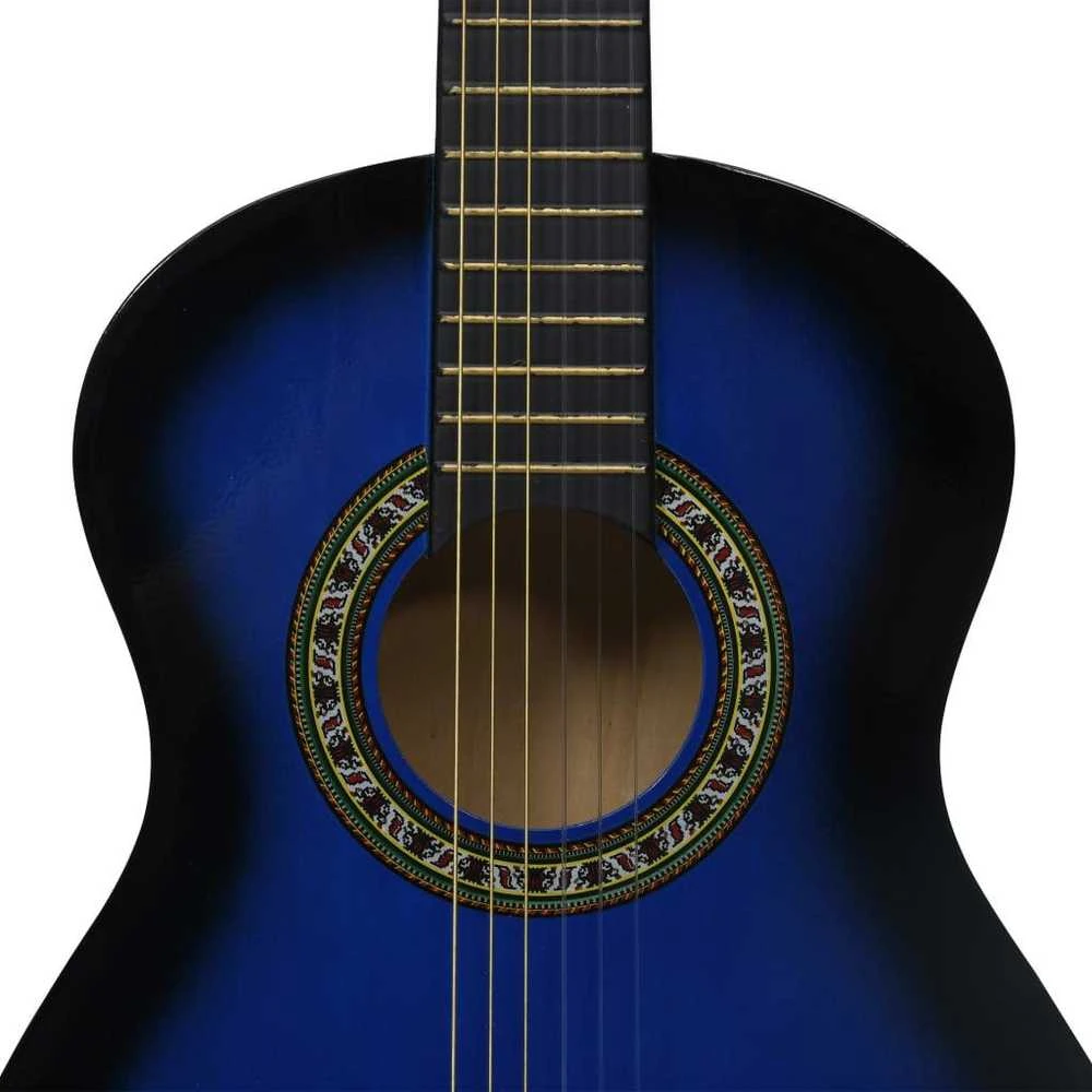 Klasikinė gitara su dėklu pradedantiesiems ir vaikams, 1/2 34"