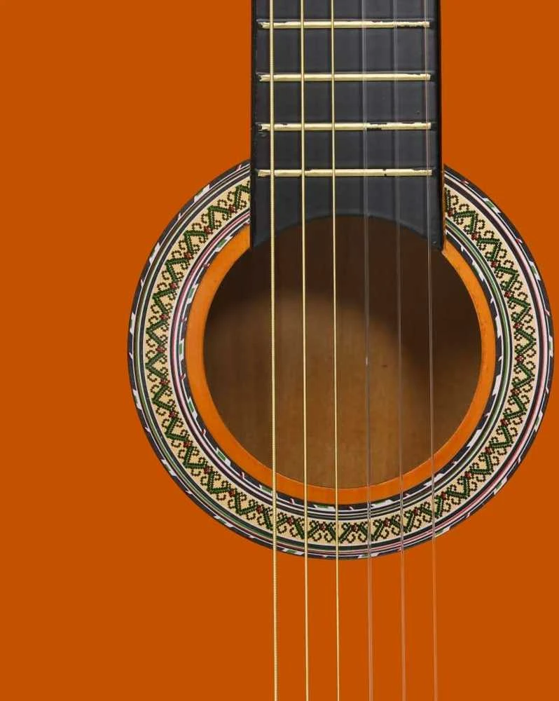Klasikinė gitara su dėklu pradedantiesiems, 4/4 39"