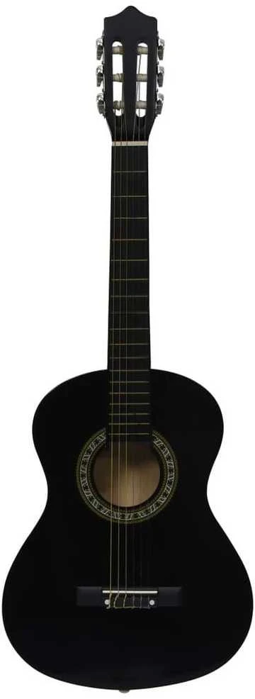 Klasikinė gitara su dėklu pradedantiesiems ir vaikams, 1/2 34"