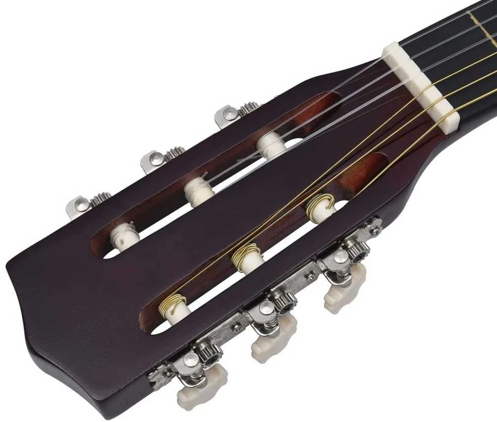 Klasikinė gitara su dėklu pradedantiesiems, 3/4 36"