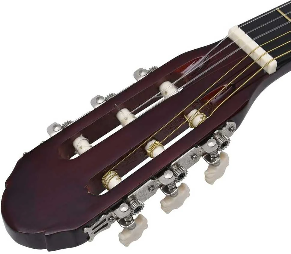 Klasikinė gitara su dėklu pradedantiesiems, 4/4 39"