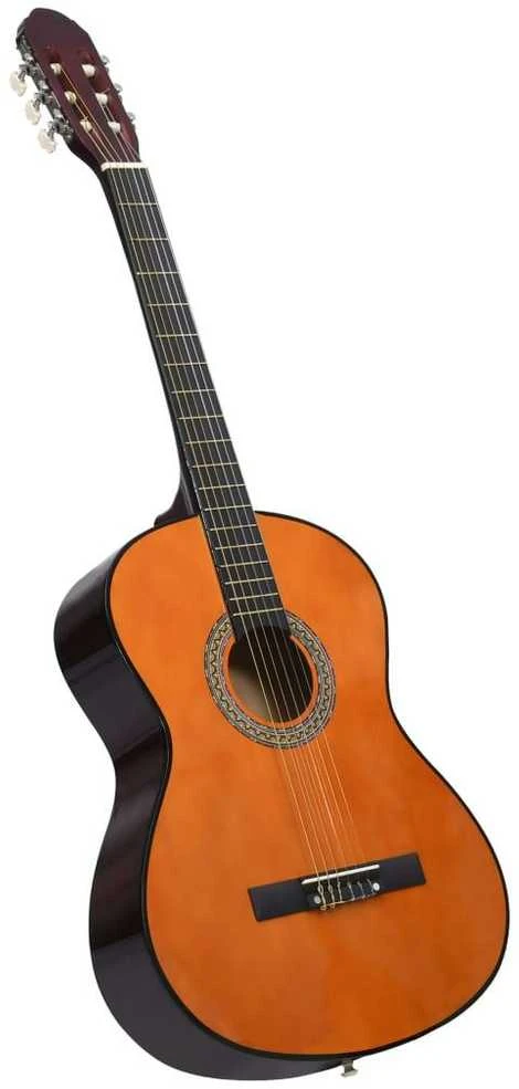 Klasikinė gitara su dėklu pradedantiesiems, 4/4 39"