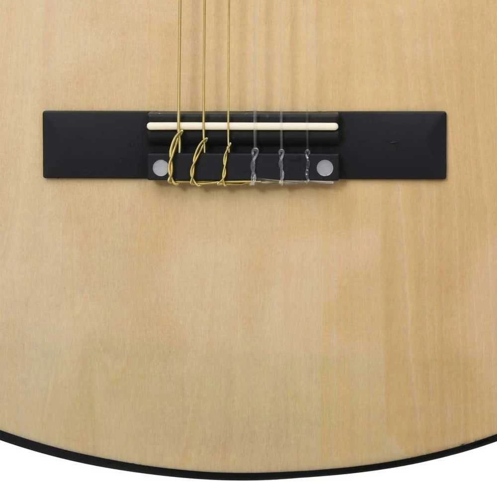 Klasikinė gitara su dėklu pradedantiesiems, 4/4 39"