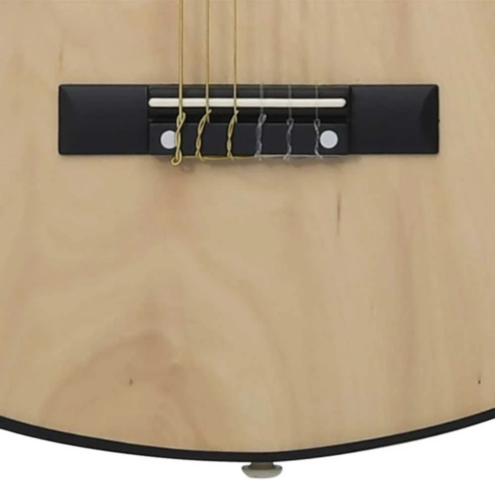 Klasikinė gitara su dėklu pradedantiesiems ir vaikams, 1/2 34"