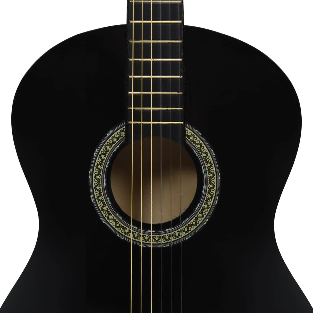 Klasikinės gitaros rinkinys pradedantiesiems, 12 dalių, 4/4 39"