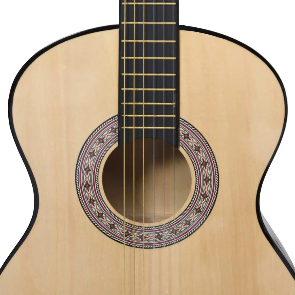 Klasikinės gitaros rinkinys pradedantiesiems, 12 dalių, 4/4 39"