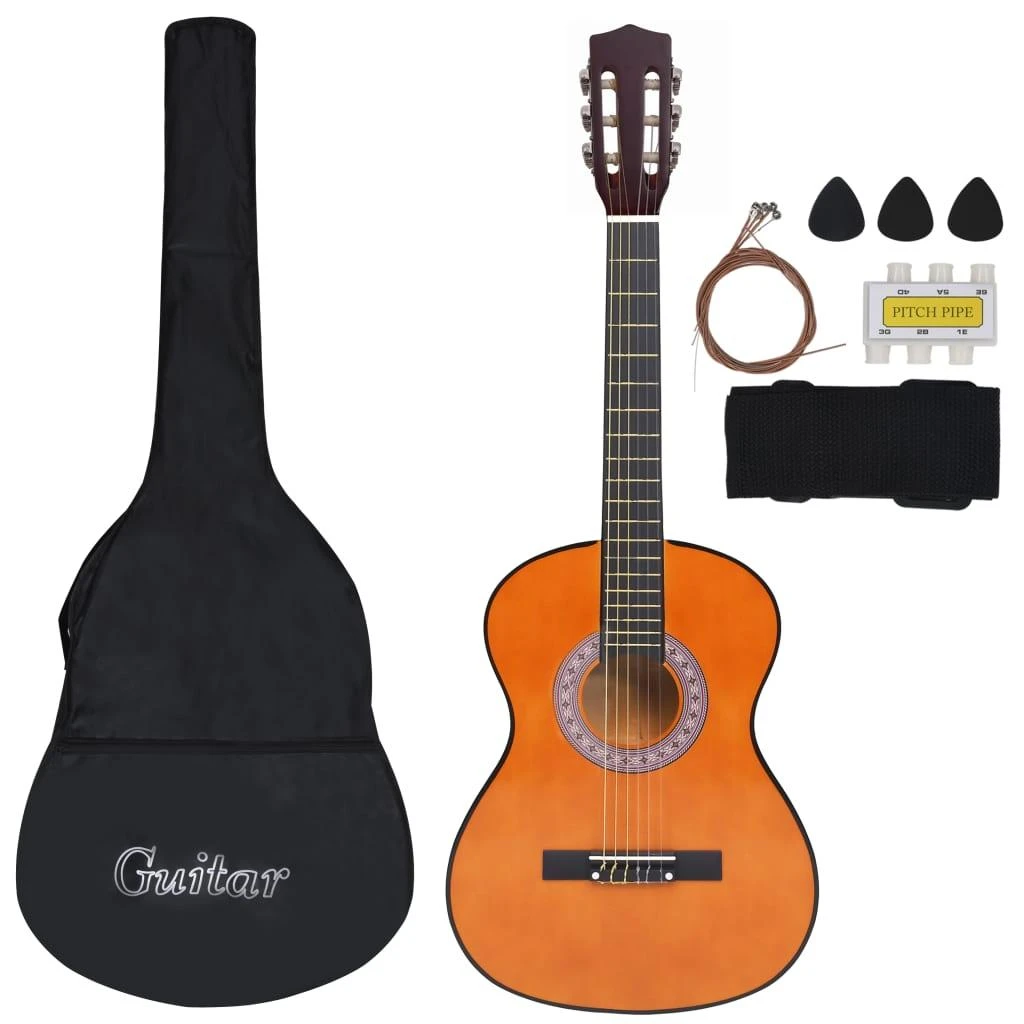 Klasikinės gitaros rinkinys pradedantiesiems, 8 dalių, 3/4 36"