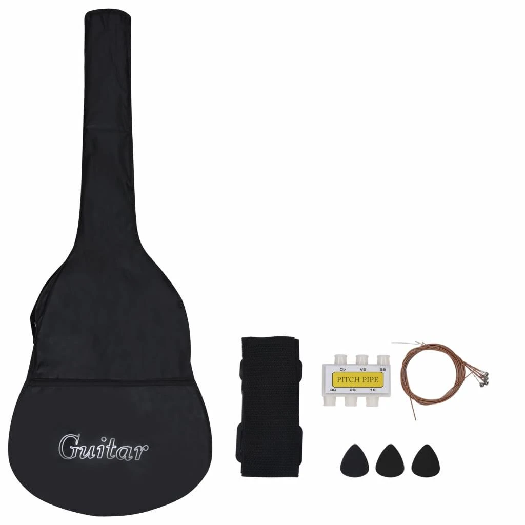 Klasikinės gitaros rinkinys vaikams, 8 dalių, 1/2 34"
