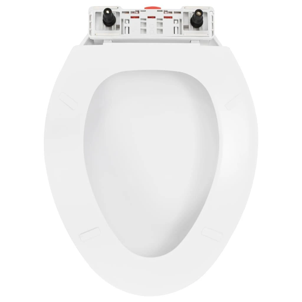 Klozeto sėdynė su Soft-close mechanizmu, balta