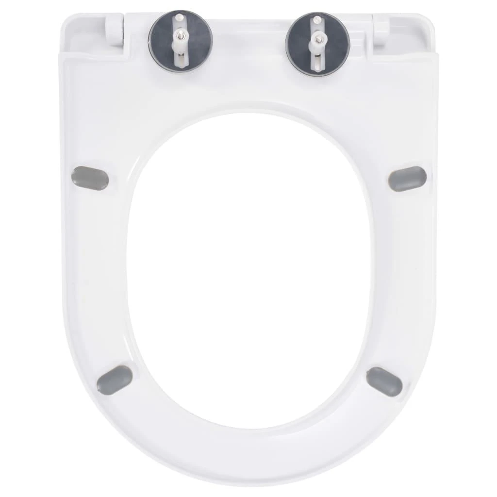 Klozeto sėdynė su Soft-close mechanizmu, balta