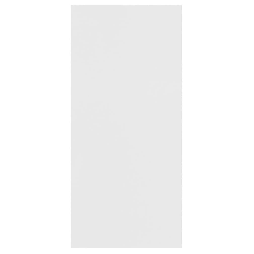 Knygų/šoninė spintelė, balta, 66x30x130cm, apdirbta mediena