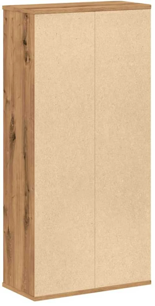 Knygų spinta, artisano ąžuolo, 50x25x105cm, apdirbta mediena
