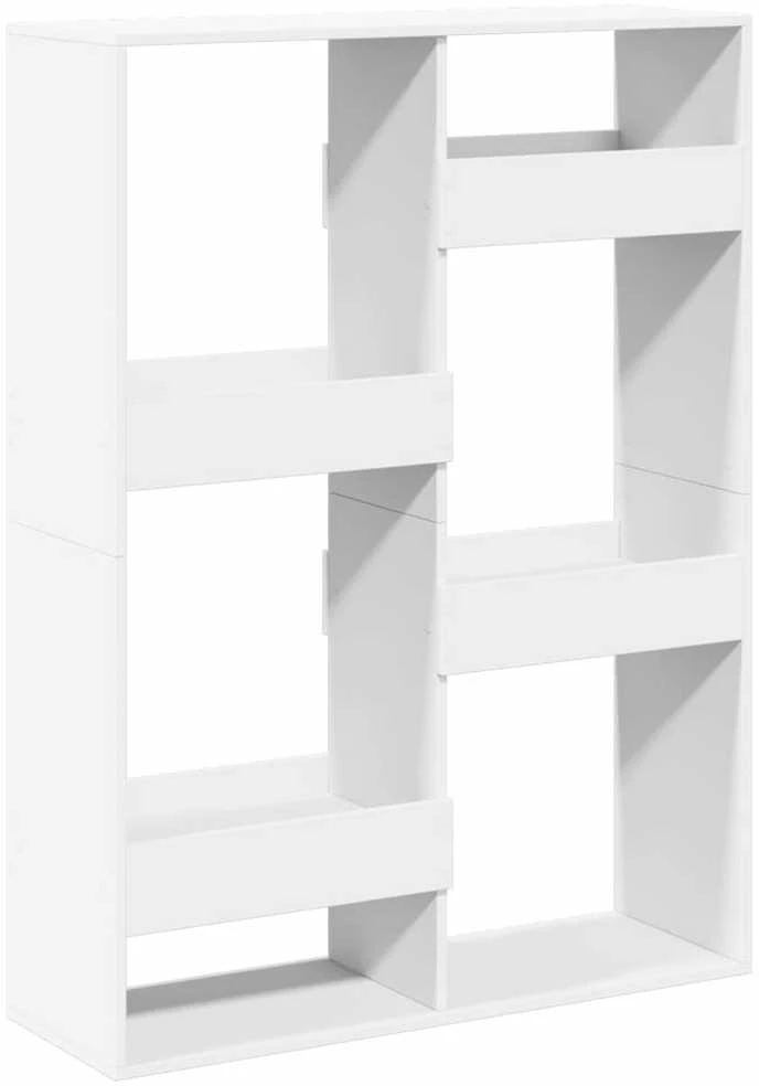 Knygų spinta, baltos spalvos, 100x33x135cm, apdirbta mediena