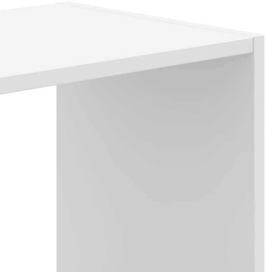 Knygų spinta, baltos spalvos, 102x32x102cm, apdirbta mediena