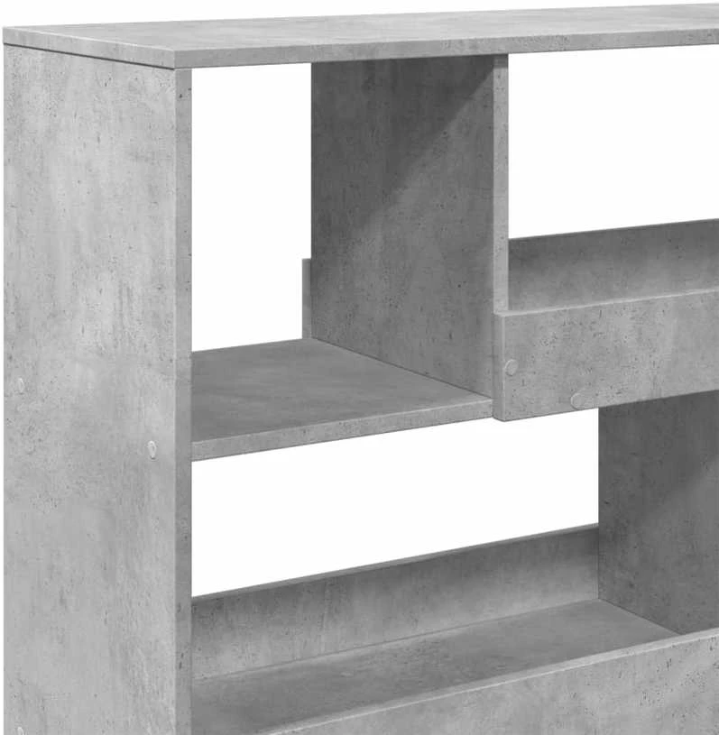 Kambario pertvara, betono, 100x33x94,5cm, apdirbta mediena