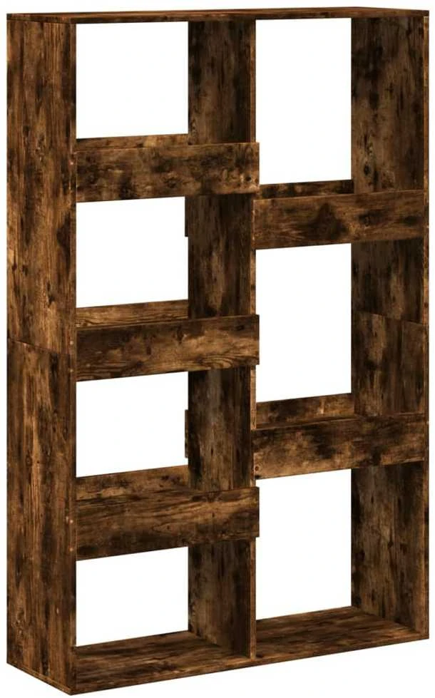 Knygų spinta, dūminio ąžuolo, 100x33x155,5cm, apdirbta mediena