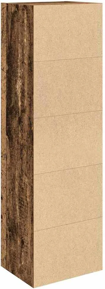 Knygų spinta, medienos, 31x24x102cm, apdirbta mediena