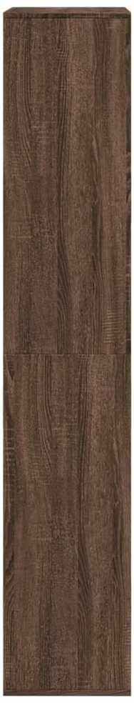 Knygų spinta, ruda ąžuolo, 100x33x175cm, apdirbta mediena