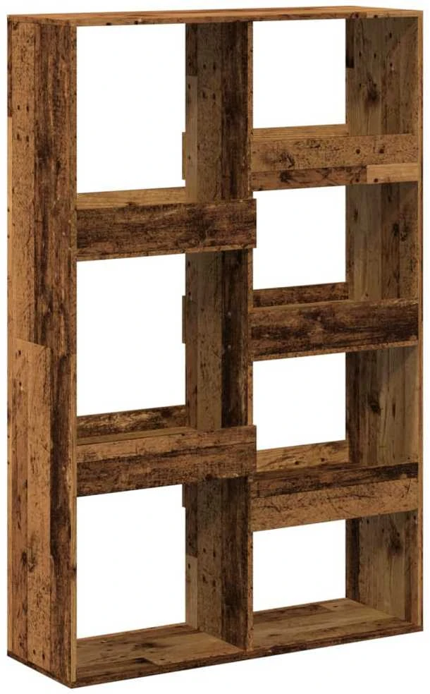 Knygų spinta, sendintos medienos, 100x33x155,5cm, mediena