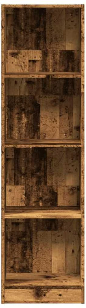 Knygų spinta, sendintos medienos, 40x24x143cm, apdirbta mediena