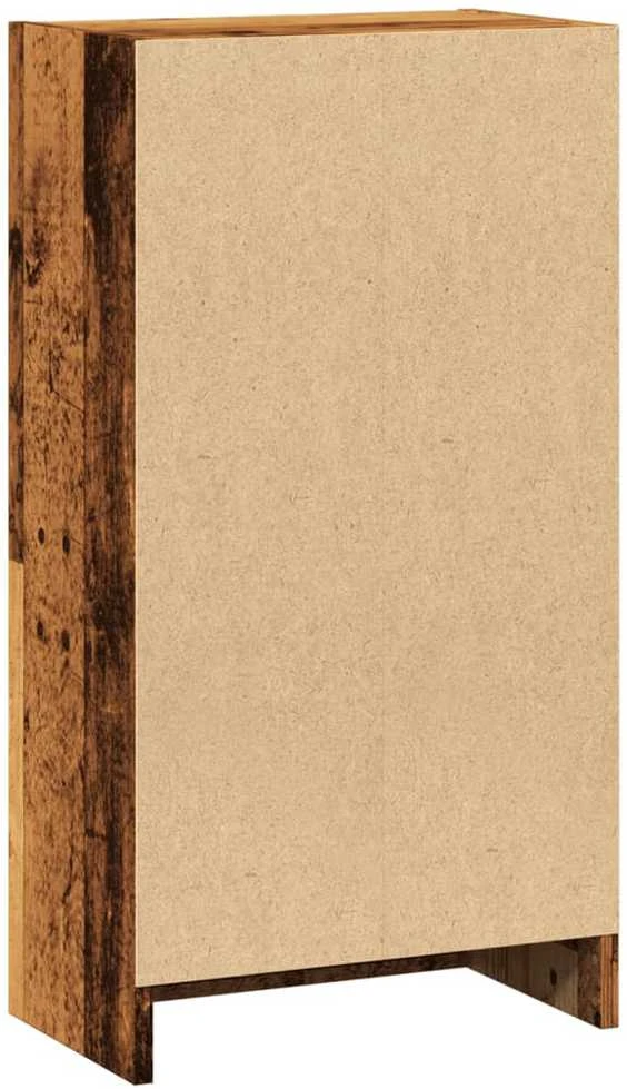 Knygų spinta, sendintos medienos, 40x24x76cm, apdirbta mediena