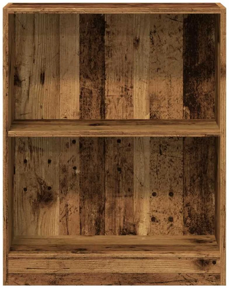 Knygų spinta, sendintos medienos, 60x24x76cm, apdirbta mediena