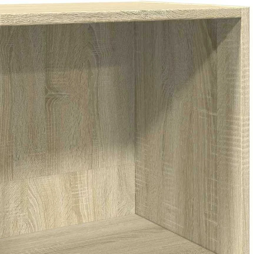 Knygų spinta, sonoma ąžuolo, 60x30x114cm, apdirbta mediena