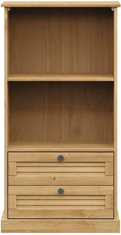 Knygų spinta VIGO, 60x35x114,5cm, pušies medienos masyvas