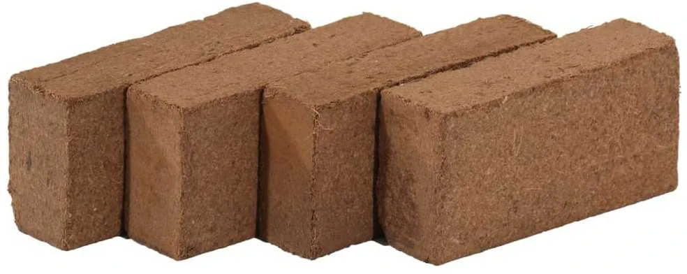 Kokoso pluošto blokai, 24vnt., 650g kiekvienas, viso 15,6kg