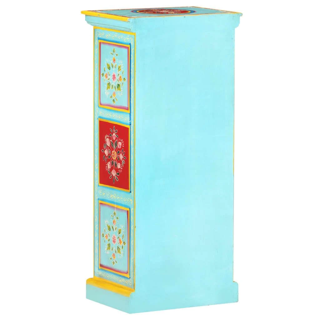 Komoda, 40x30x90cm, mango masyvas, tapyta rankomis