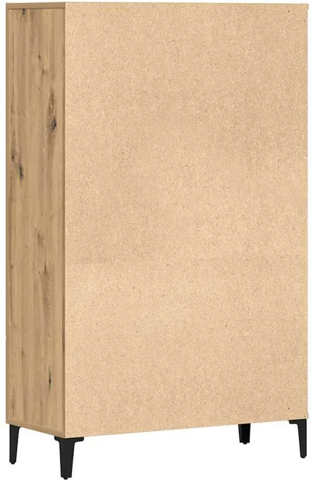 Komoda, artisano ąžuolo spalvos, 70x31x115cm, apdirbta mediena