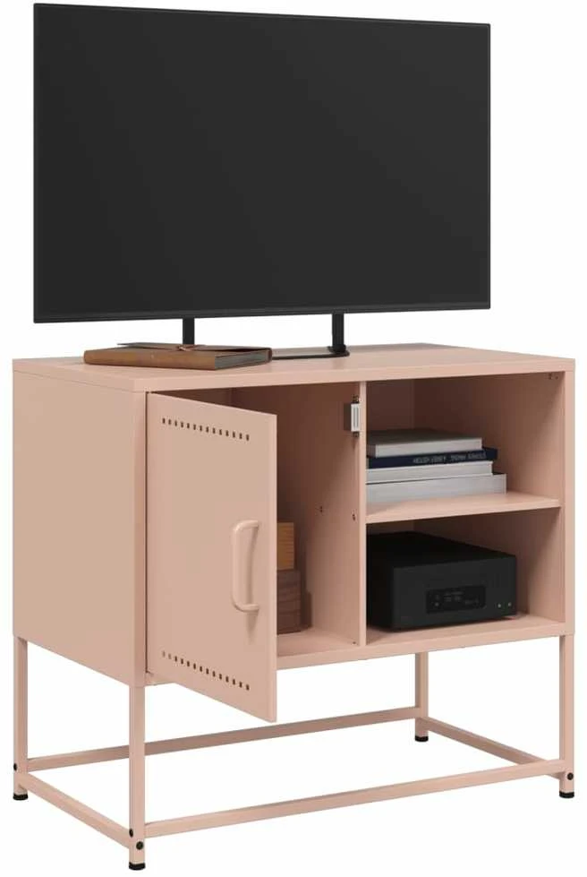 Komoda, baltos spalvos, 100,5x39x107cm, plienas