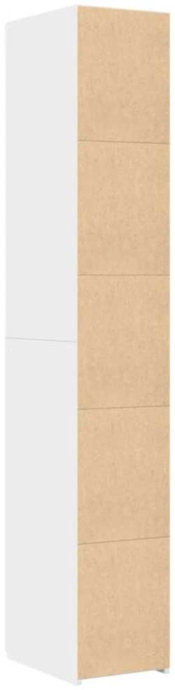 Komoda, baltos spalvos, 30x42,5x185cm, apdirbta mediena