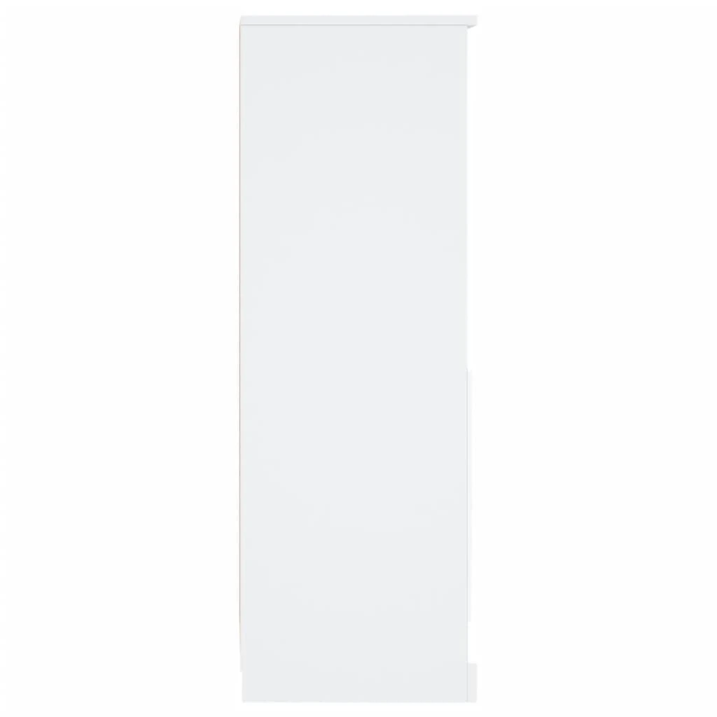 Komoda, baltos spalvos, 36x35,5x103,5cm, apdirbta mediena