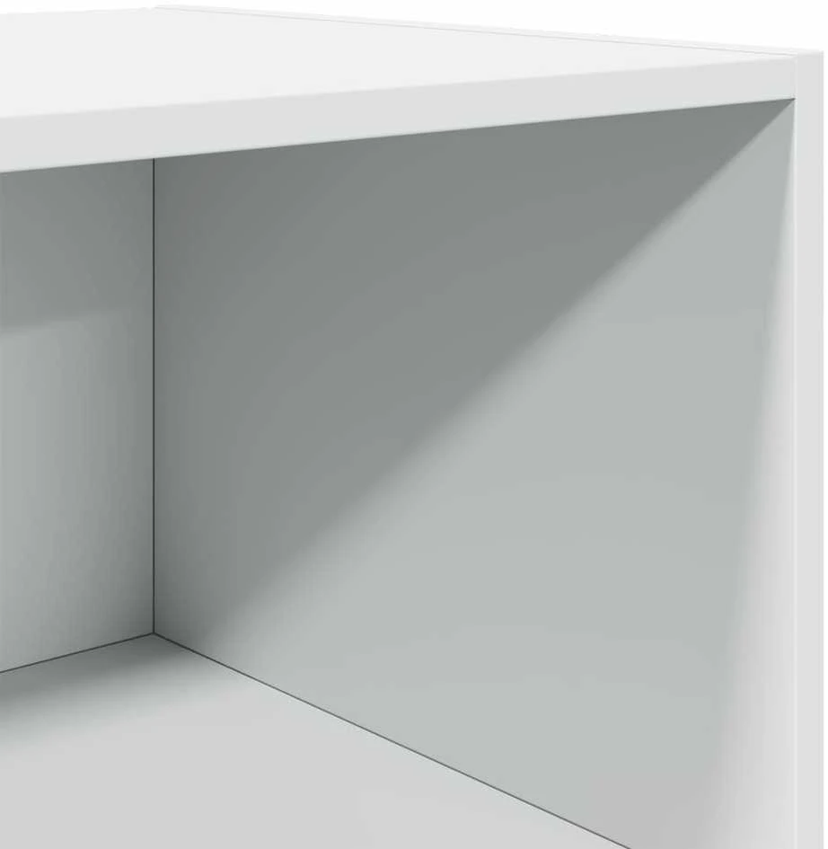 Komoda, baltos spalvos, 50x41x185cm, apdirbta mediena