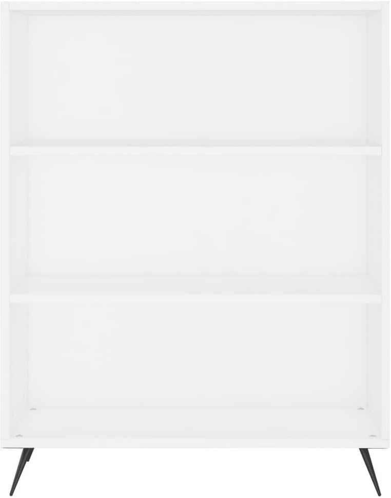 Komoda, baltos spalvos, 69,5x32,5x180cm, apdirbta mediena
