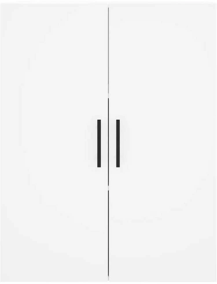 Komoda, baltos spalvos, 69,5x34x180cm, apdirbta mediena