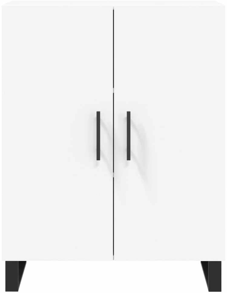 Komoda, baltos spalvos, 69,5x34x180cm, apdirbta mediena