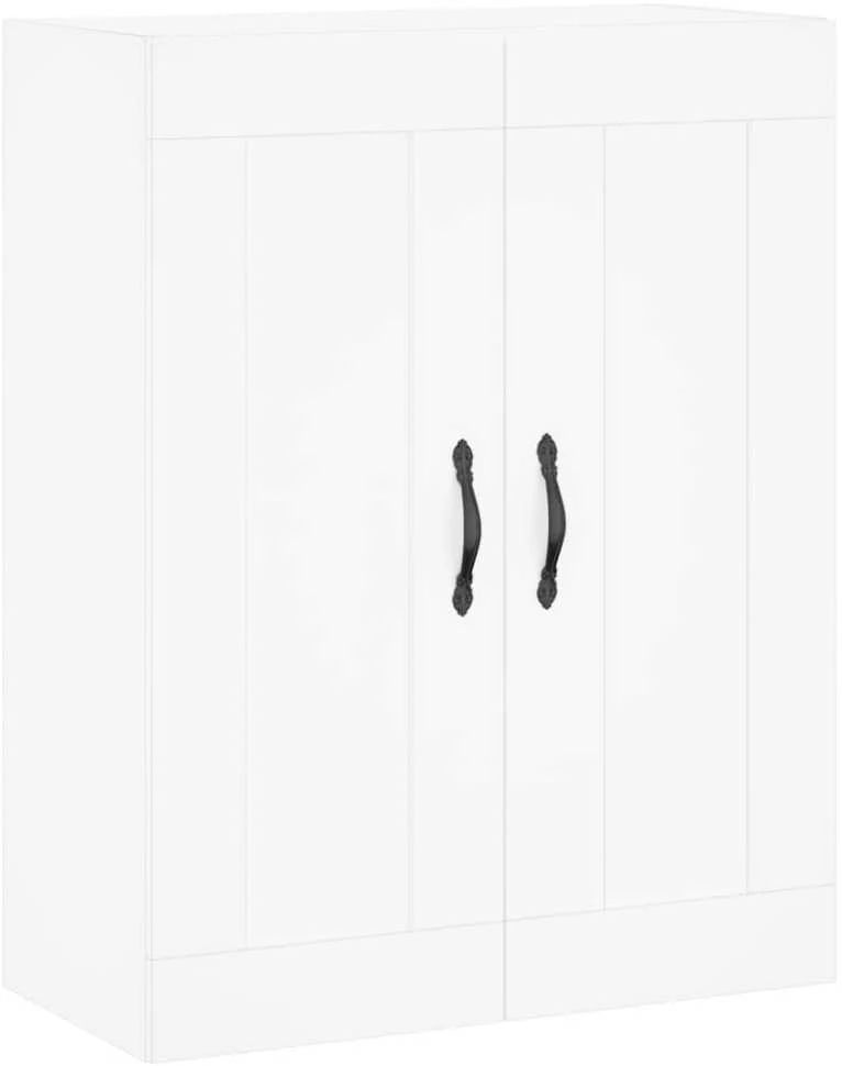 Komoda, baltos spalvos, 69,5x34x180cm, apdirbta mediena